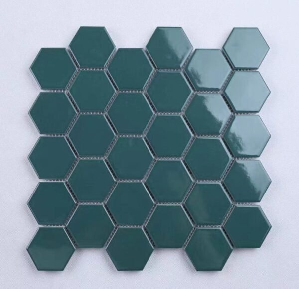 Classic Hexagon Mosaic Tiles 51x59 MM กระเบื้องโมเสกหกเหลี่ยม - Image 10