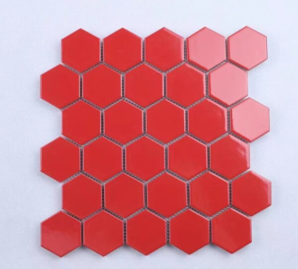 Classic Hexagon Mosaic Tiles 51x59 MM กระเบื้องโมเสกหกเหลี่ยม - Image 9