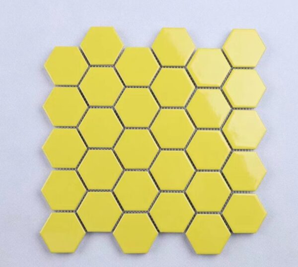 Classic Hexagon Mosaic Tiles 51x59 MM กระเบื้องโมเสกหกเหลี่ยม - Image 8