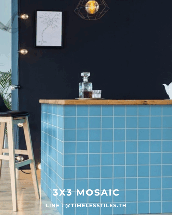 3x3 Square Mosaic Tiles กระเบื้องโมเสก 97 MM. - Image 4