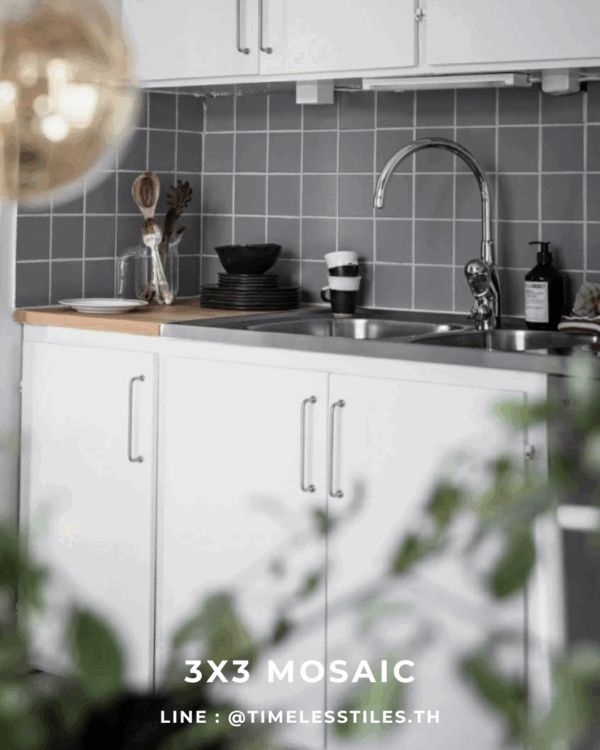 3x3 Square Mosaic Tiles กระเบื้องโมเสก 97 MM. - Image 7
