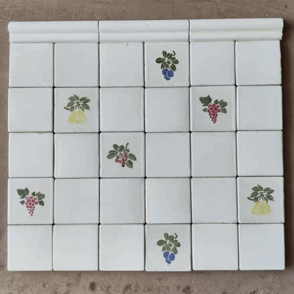 Fruity Delft Ceramic Tiles 100x100 MM  กระเบื้องเซรามิก - Image 4
