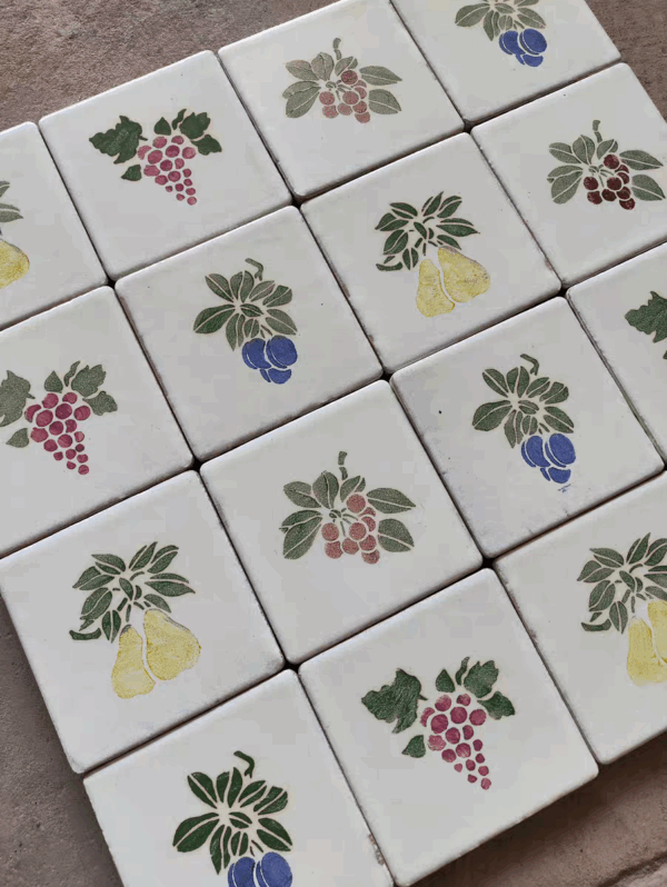 Fruity Delft Ceramic Tiles 100x100 MM  กระเบื้องเซรามิก - Image 3
