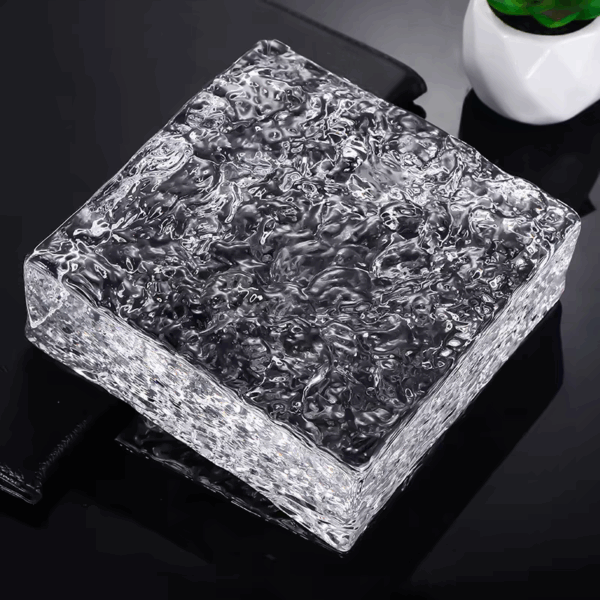 ICE GLASS BRICK อิฐบล๊อกแก้วสีใส 150*150*50 MM - Image 2