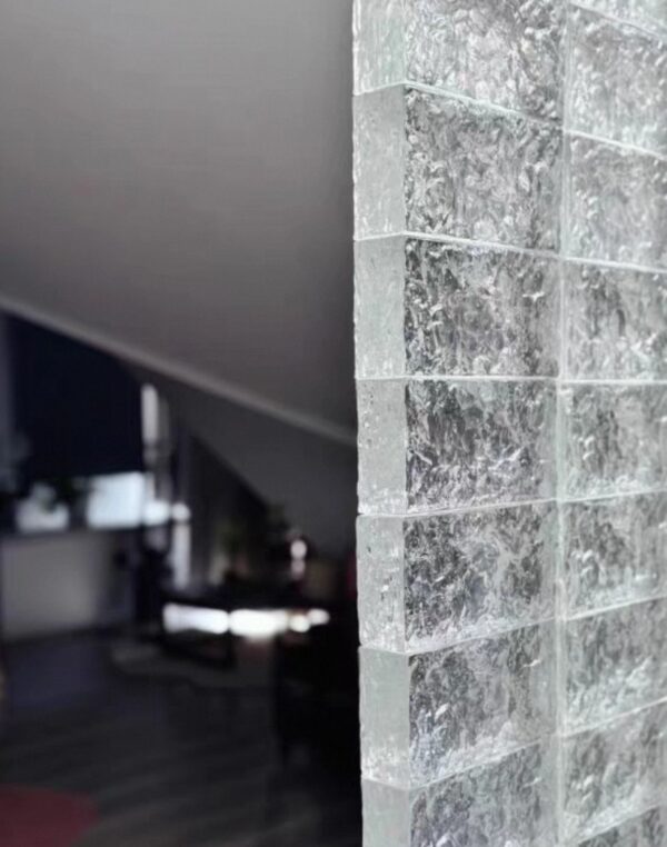 ICE GLASS BRICK อิฐบล๊อกแก้วใส 200*100*50 MM - Image 3