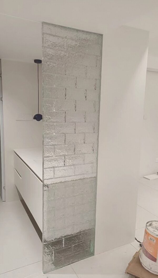 ICE GLASS BRICK อิฐบล๊อกแก้วใส 200*100*50 MM - Image 2